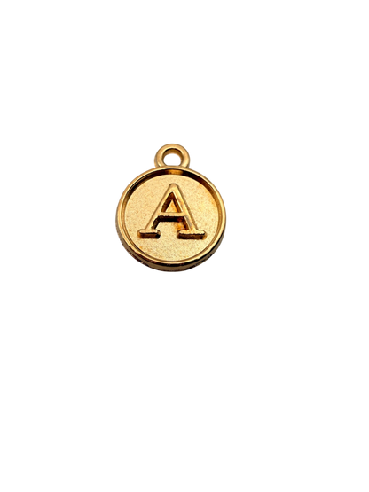 Encircled Letter Charm