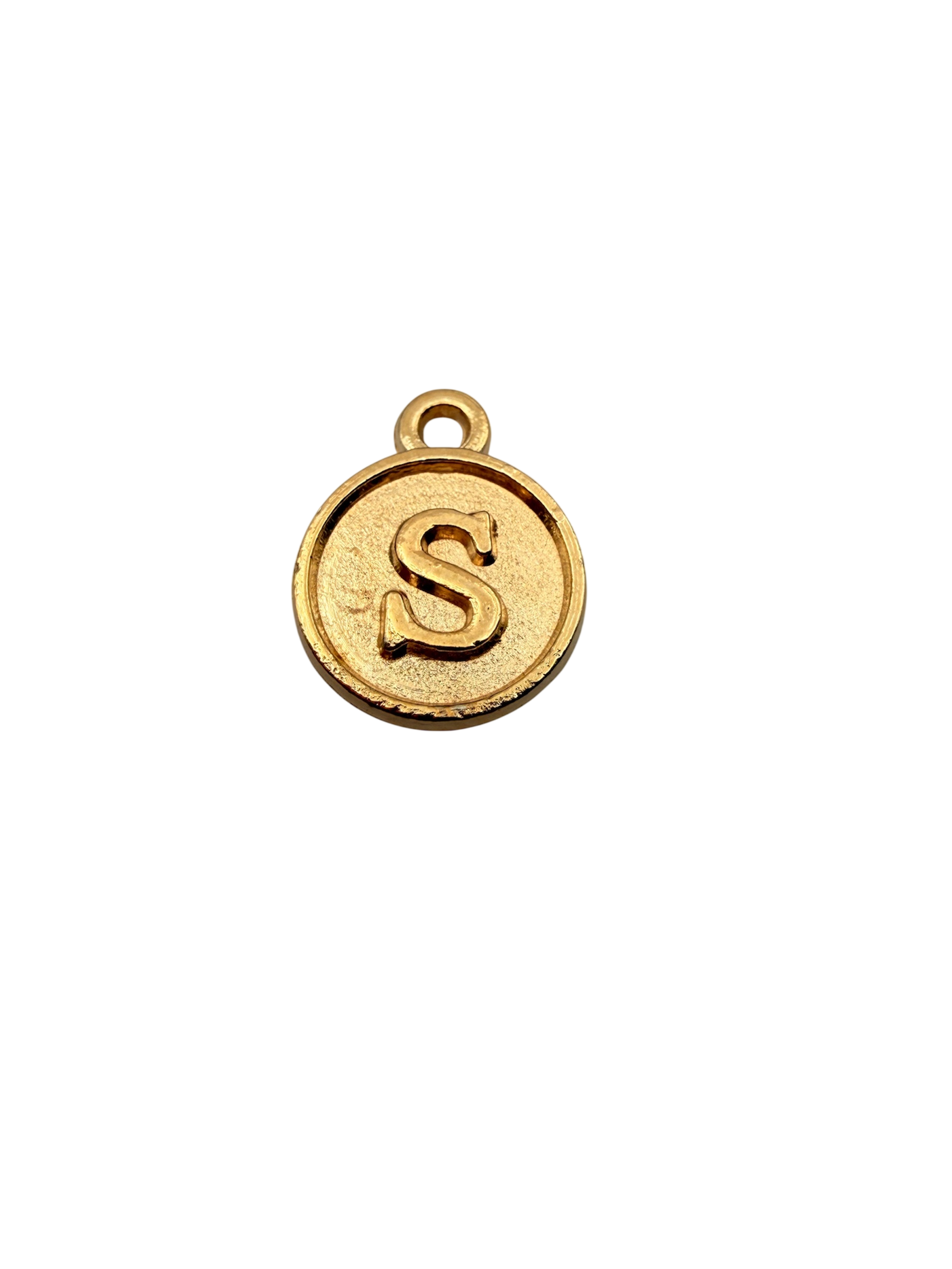 Encircled Letter Charm