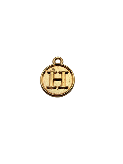 Encircled Letter Charm