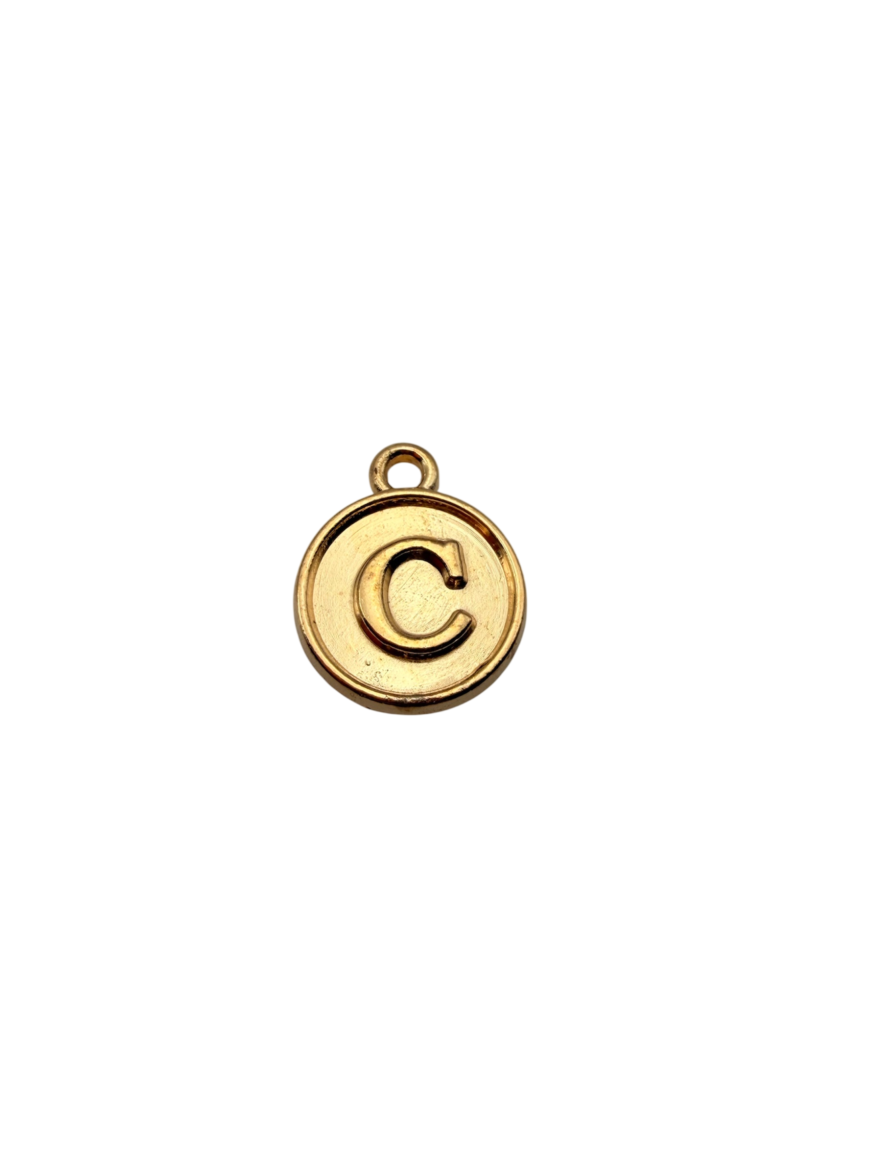 Encircled Letter Charm