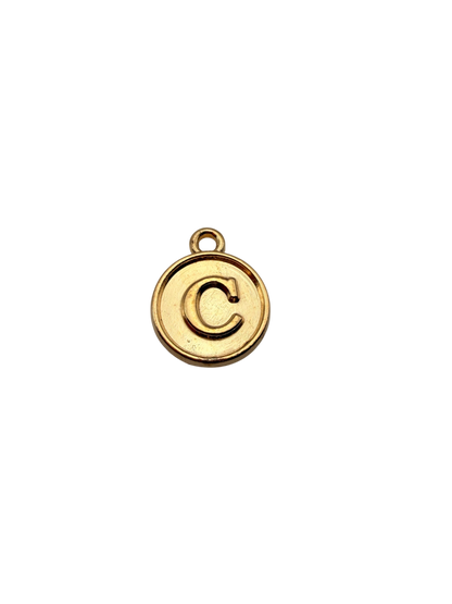 Encircled Letter Charm