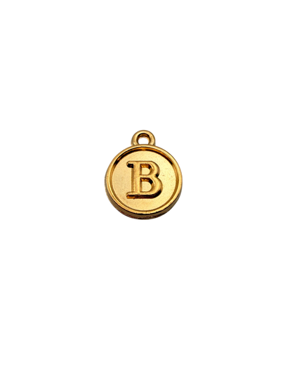 Encircled Letter Charm