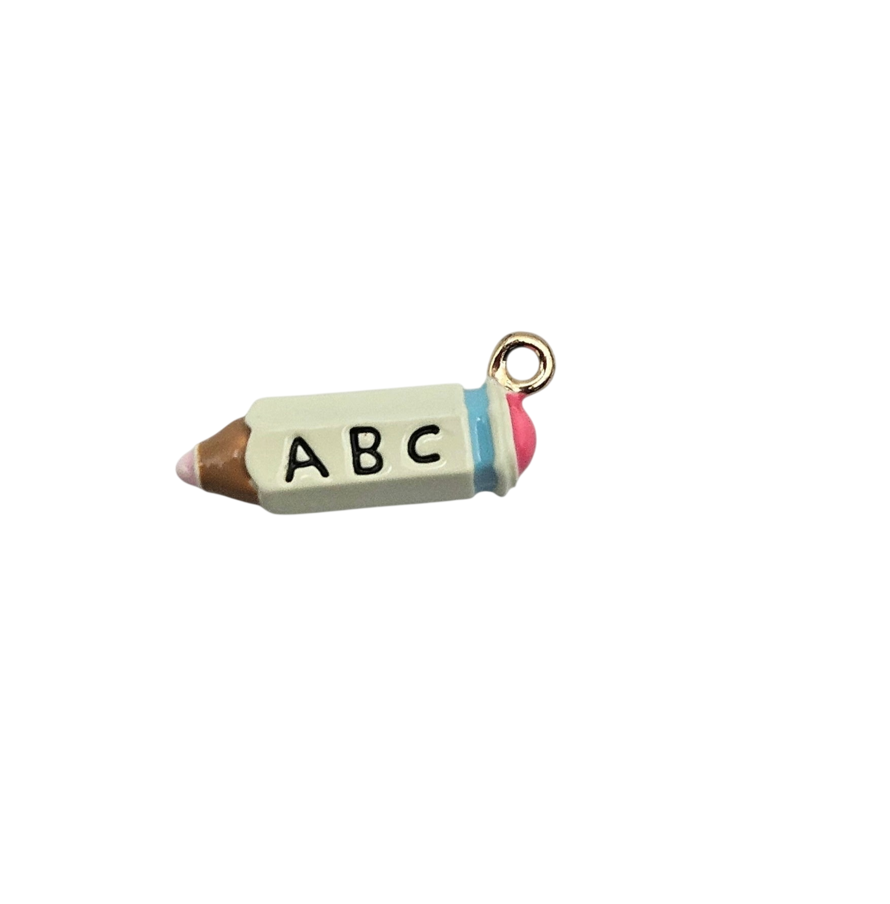 "ABC" Colored Pencil Charm