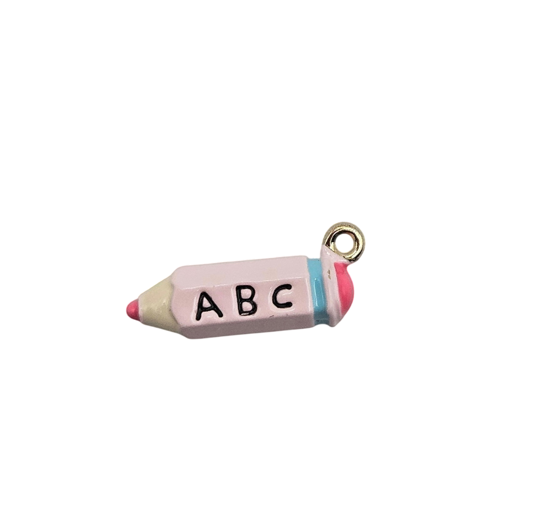 "ABC" Colored Pencil Charm
