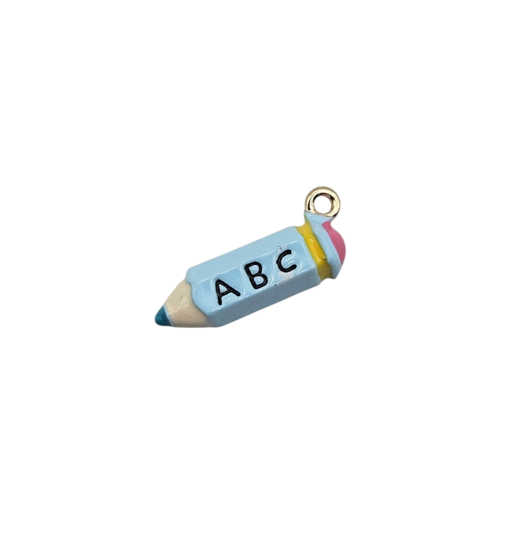 "ABC" Colored Pencil Charm