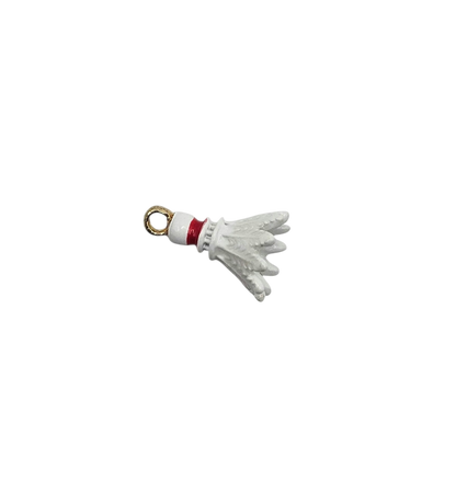 Badminton Shuttlecock Racket Pendant