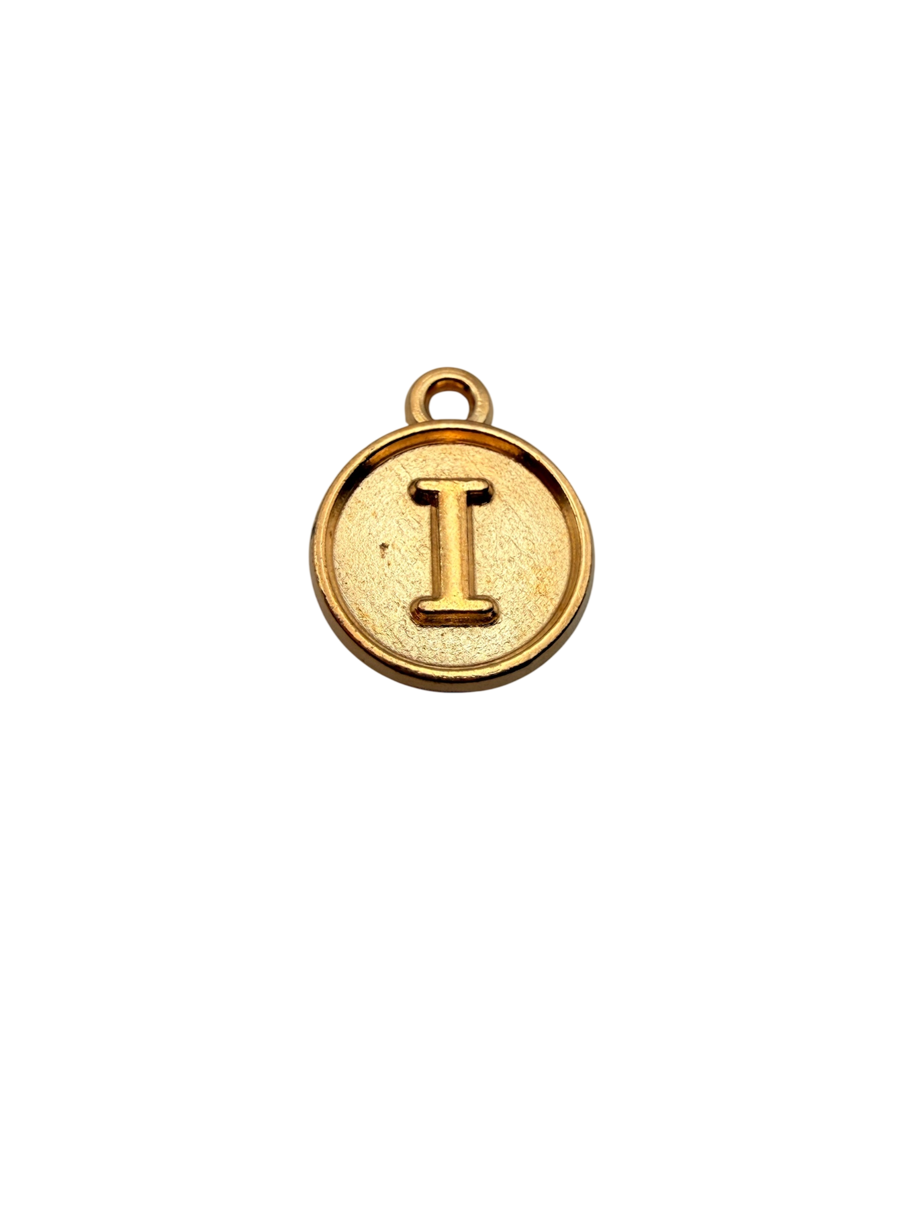 Encircled Letter Charm