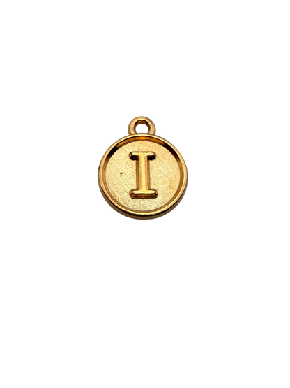 Encircled Letter Charm