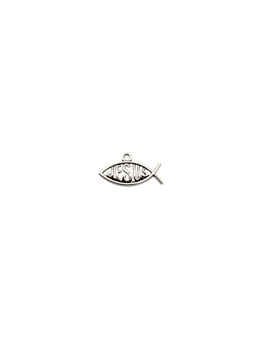 Jesus Fish Symbol Charm
