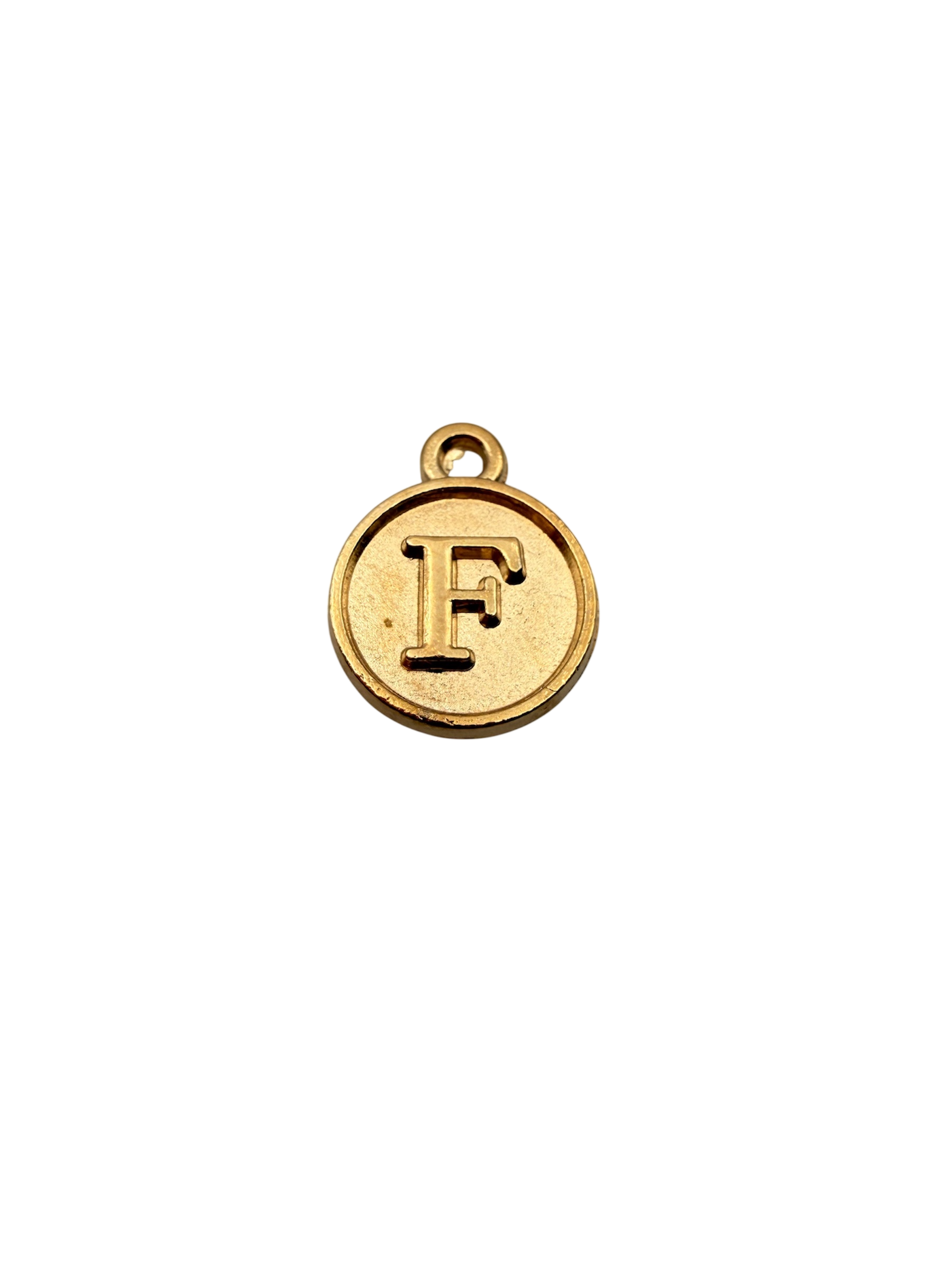 Encircled Letter Charm