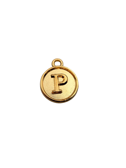 Encircled Letter Charm