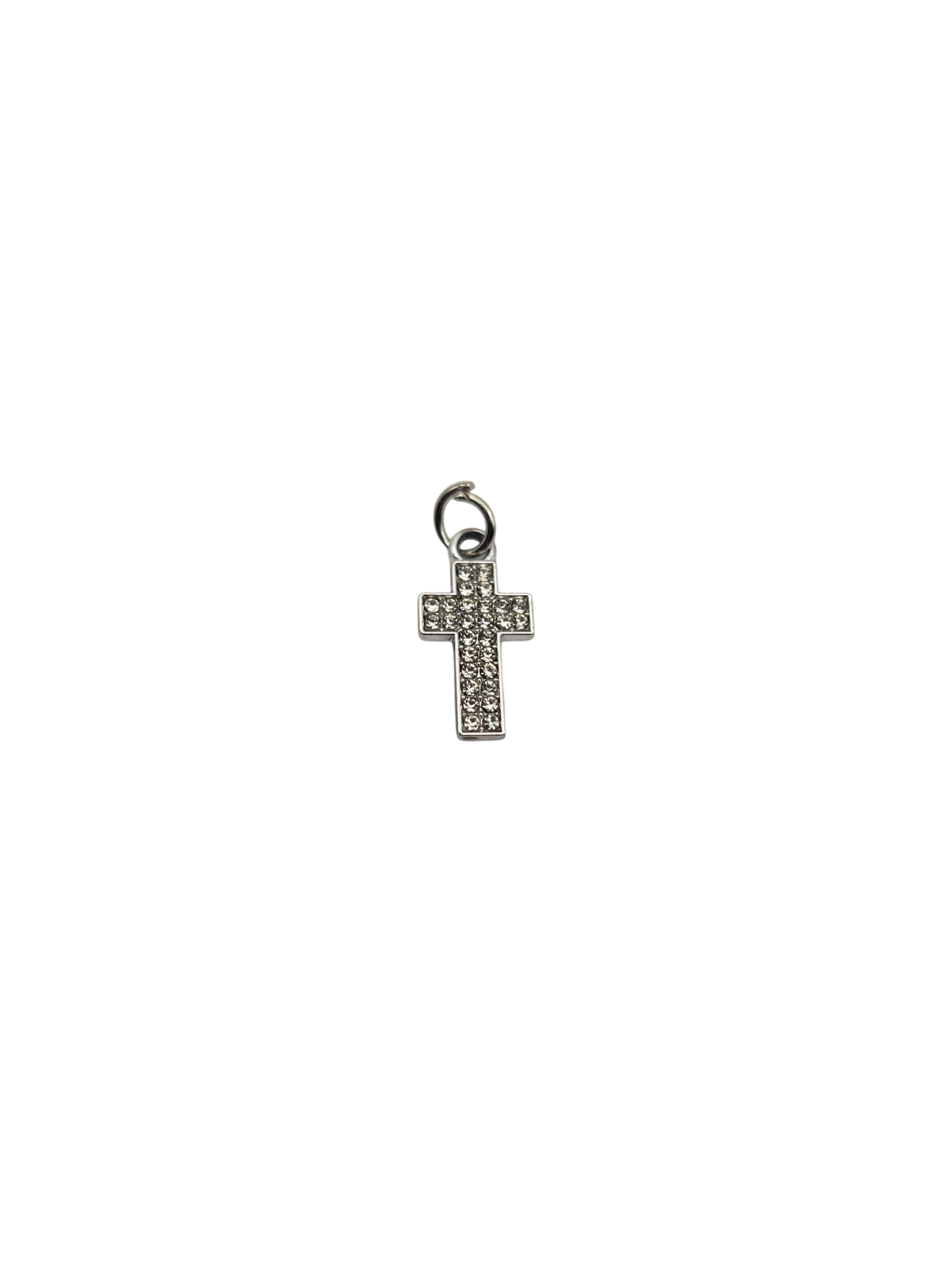 Bejeweled Cross Charm