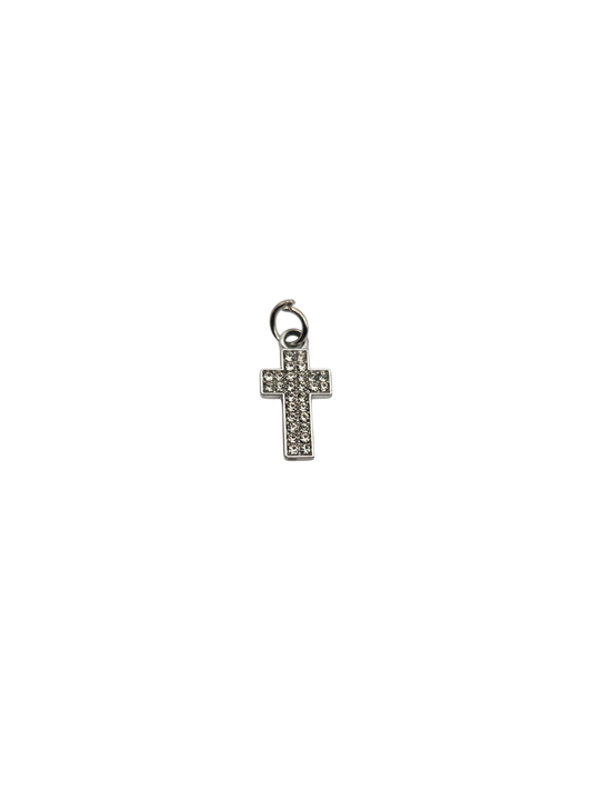 Bejeweled Cross Charm