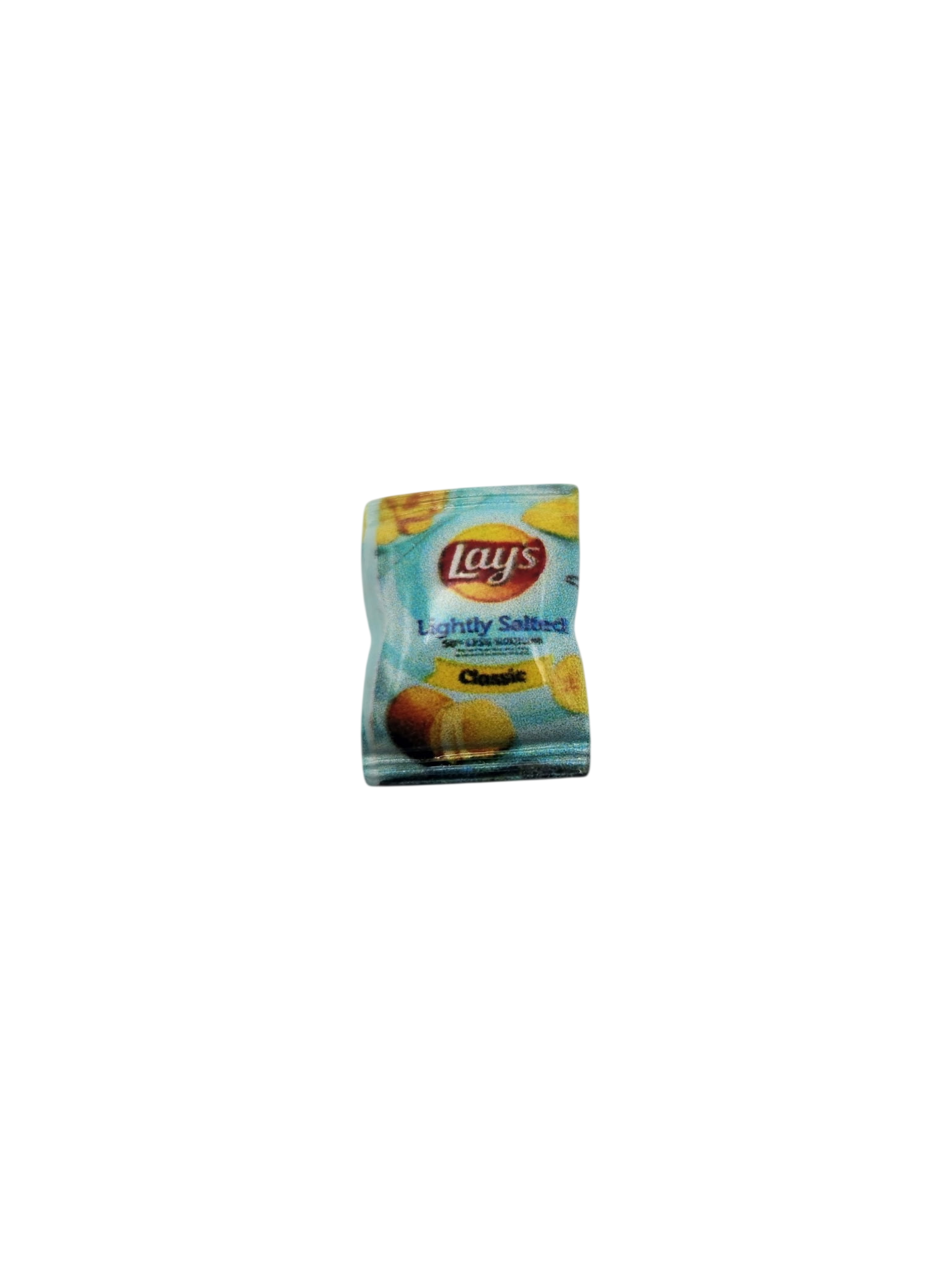Brand Name Chip Bag Charm