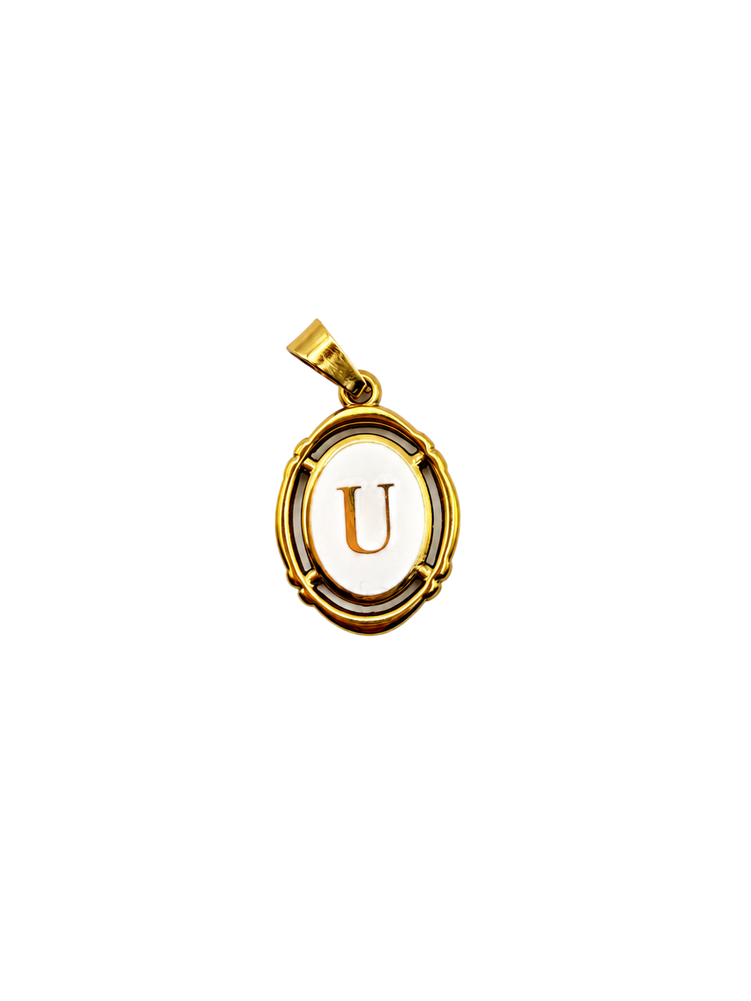 Monogram Letter Charm