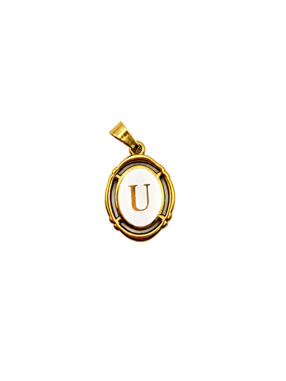 Monogram Letter Charm