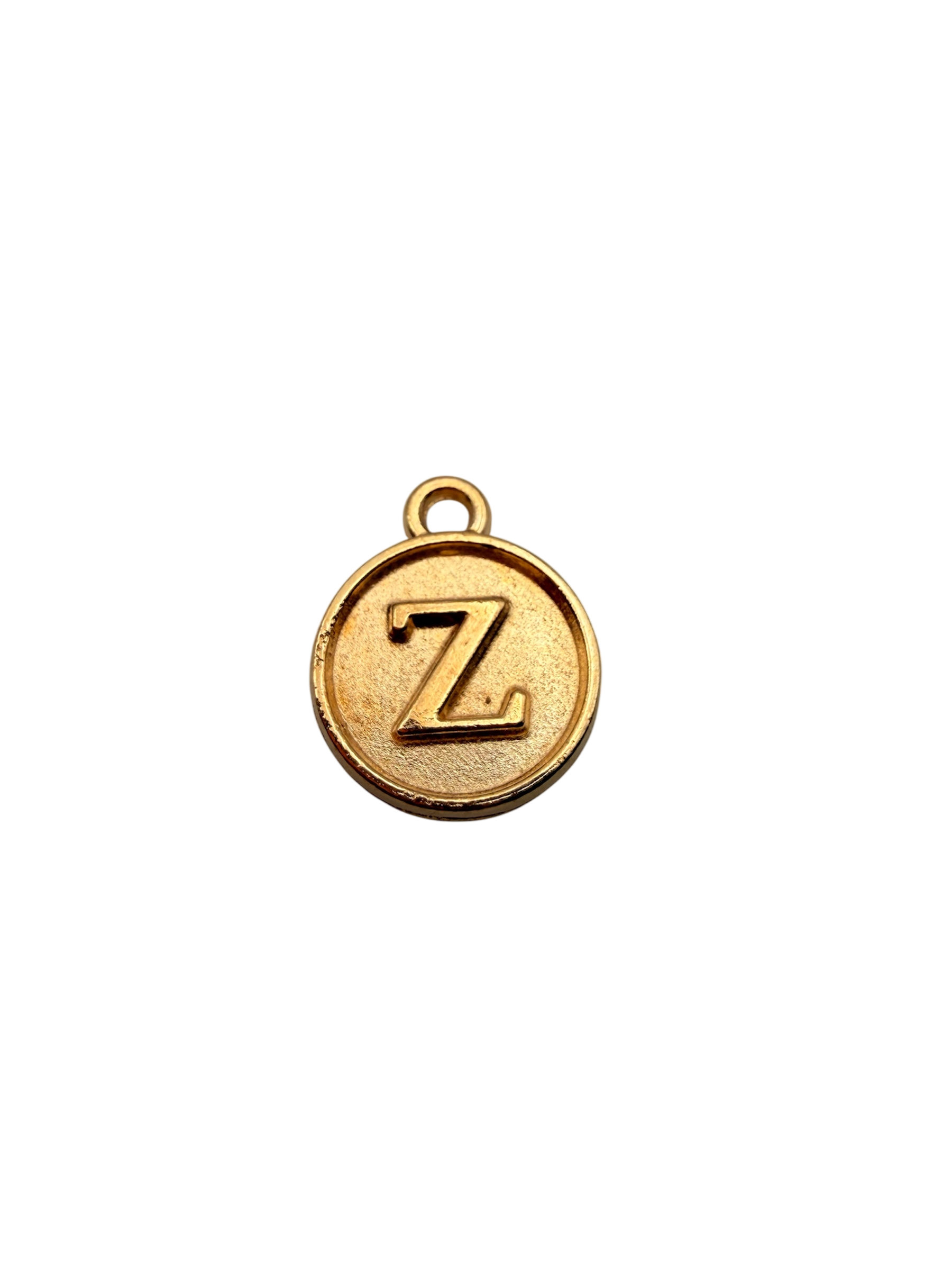 Encircled Letter Charm