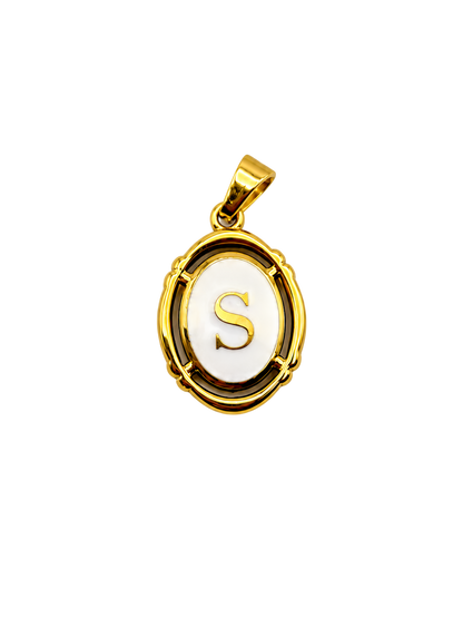 Monogram Letter Charm