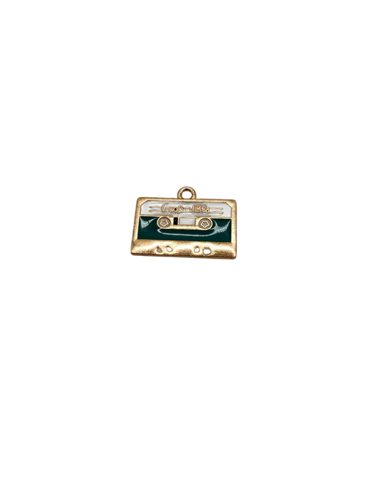 "Good Vibes" Cassette Tape Charm