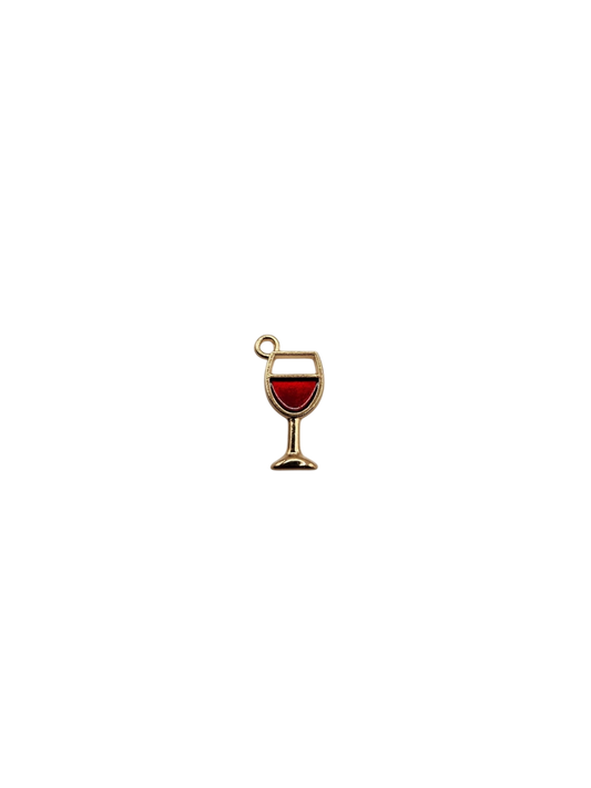 Wine Glass Charm