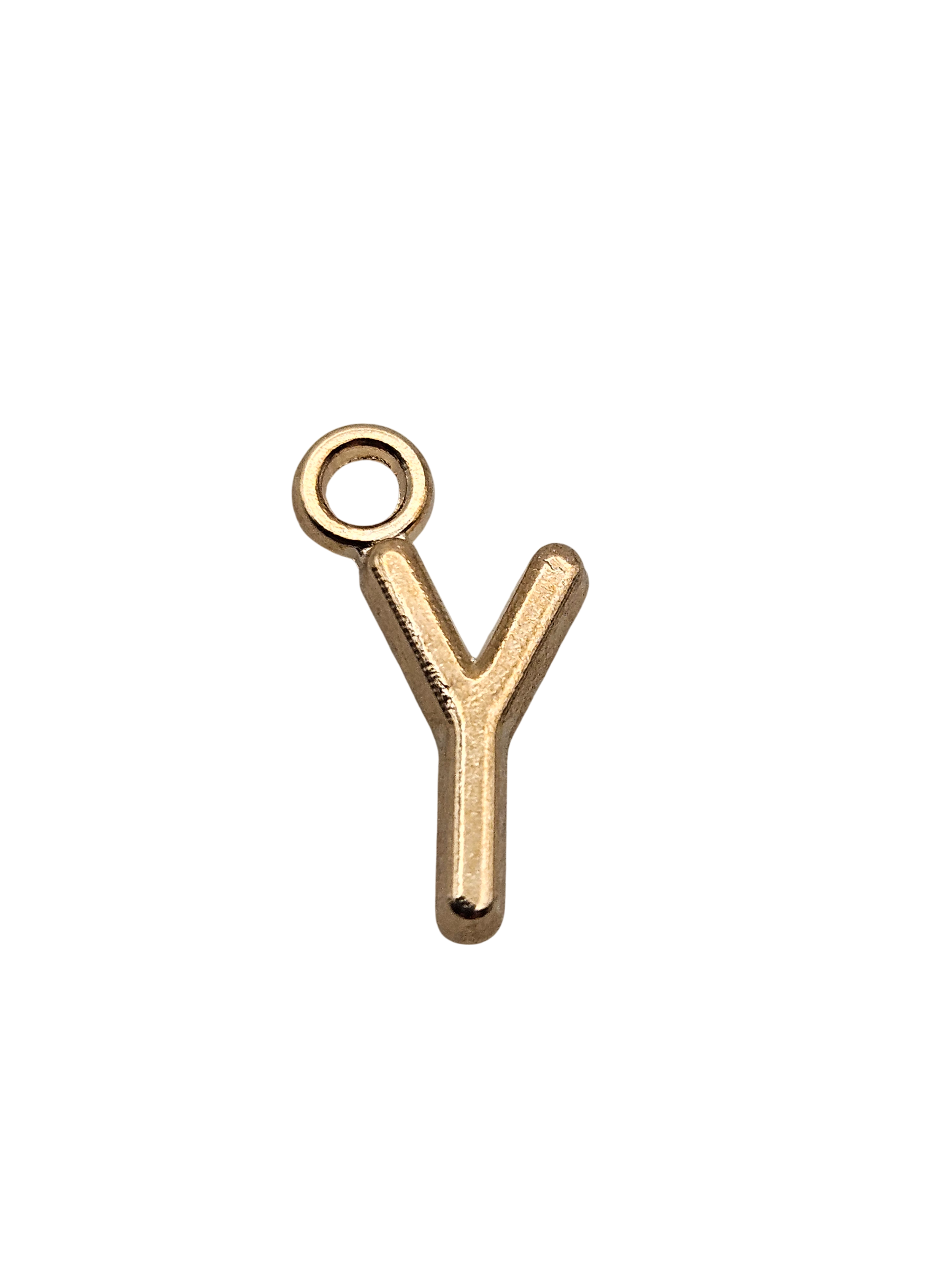 Gold Letter Charm