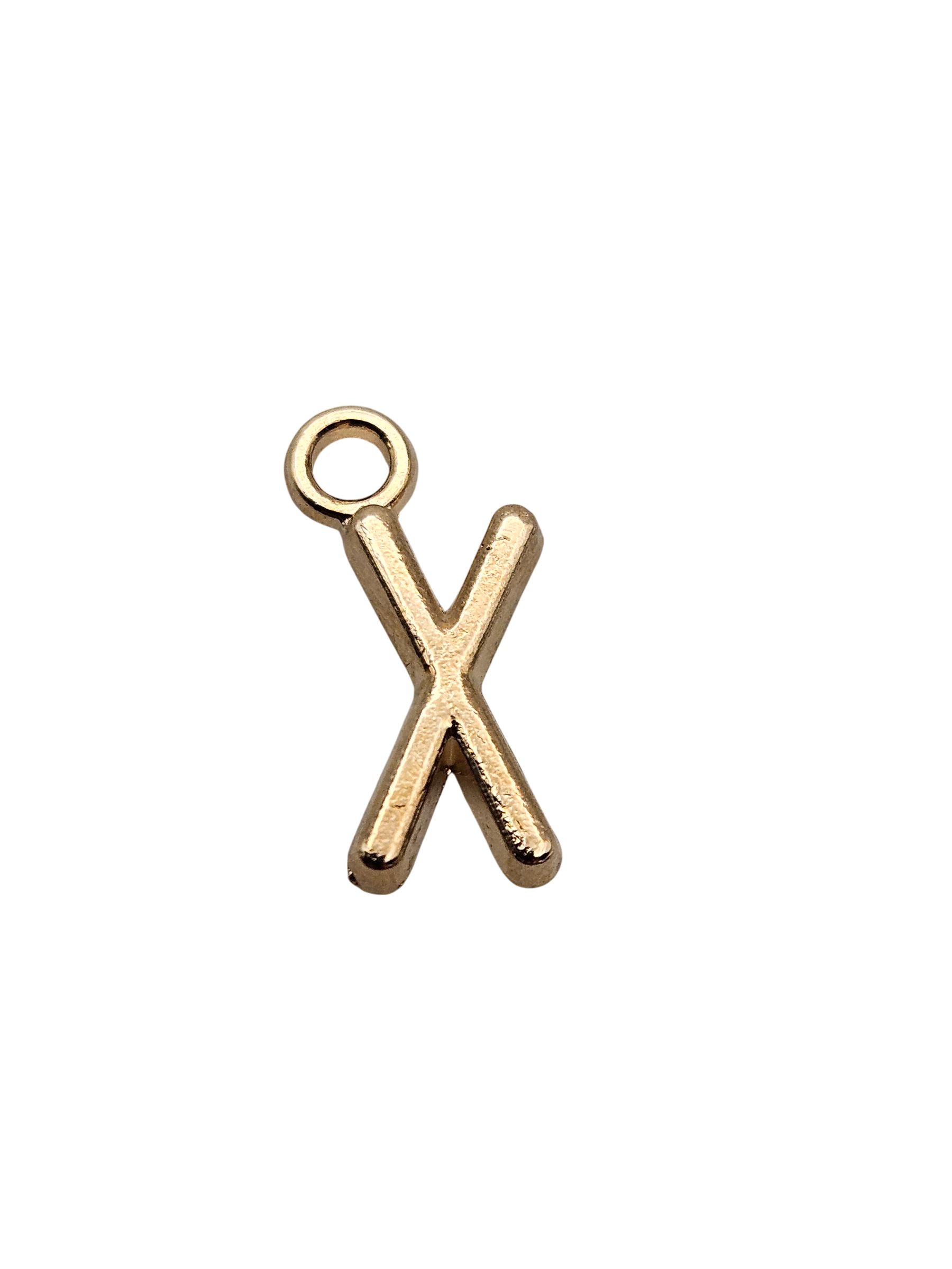 Gold Letter Charm