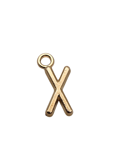Gold Letter Charm