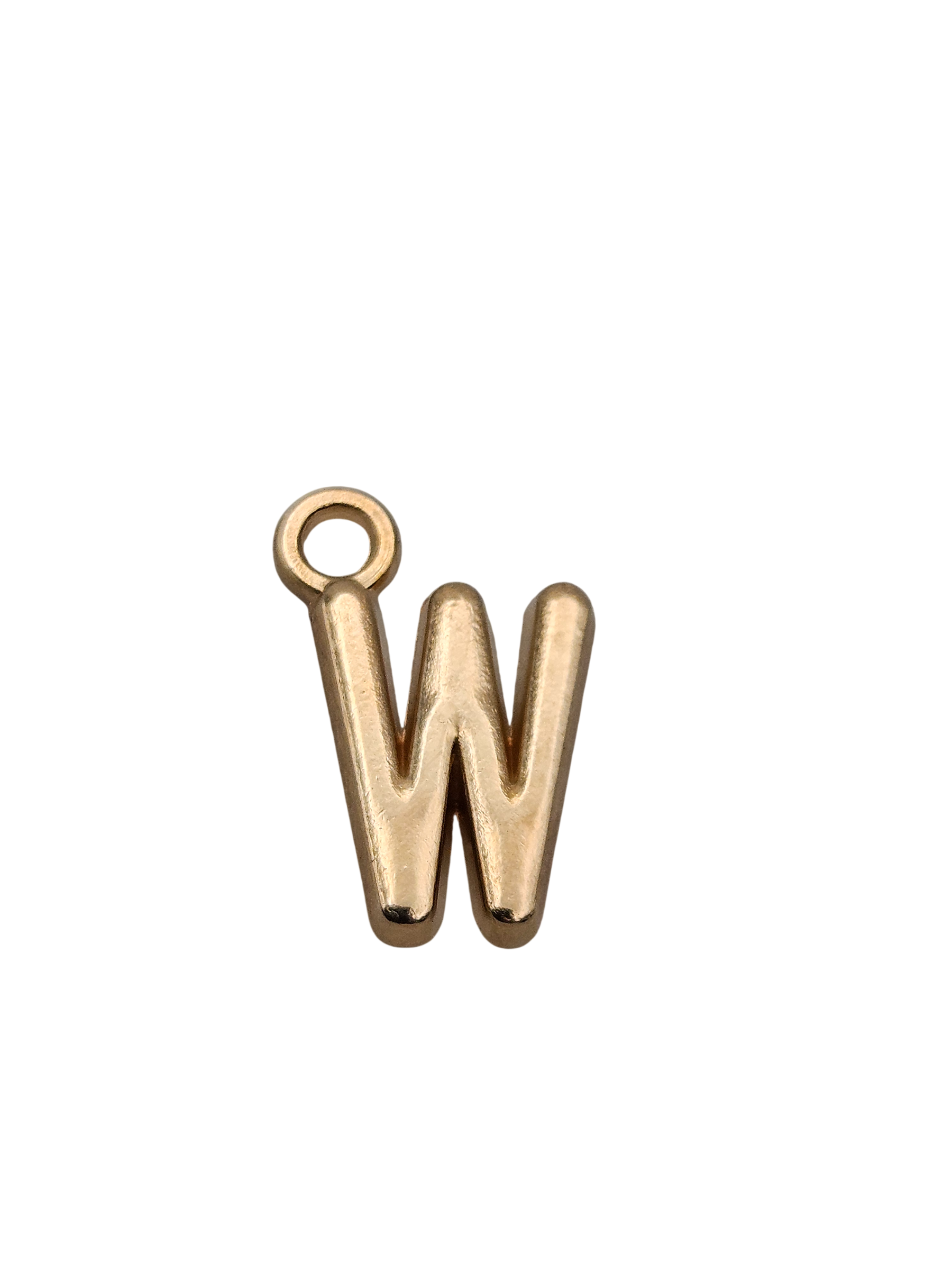 Gold Letter Charm