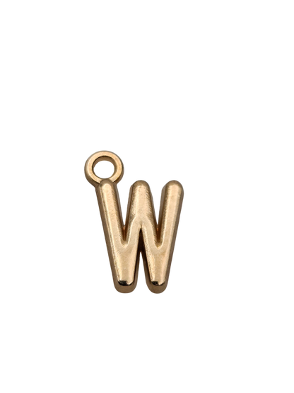 Gold Letter Charm