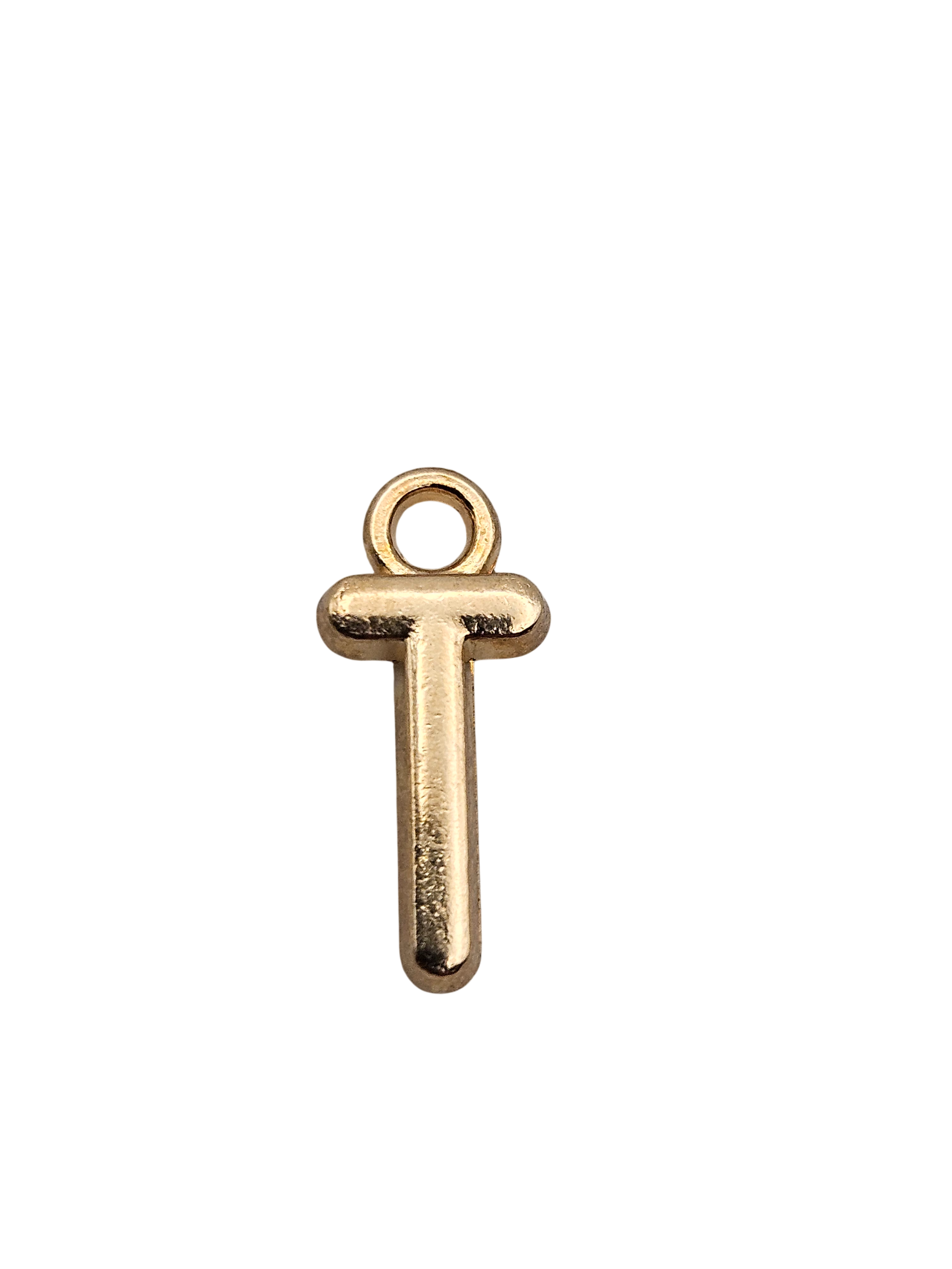 Gold Letter Charm