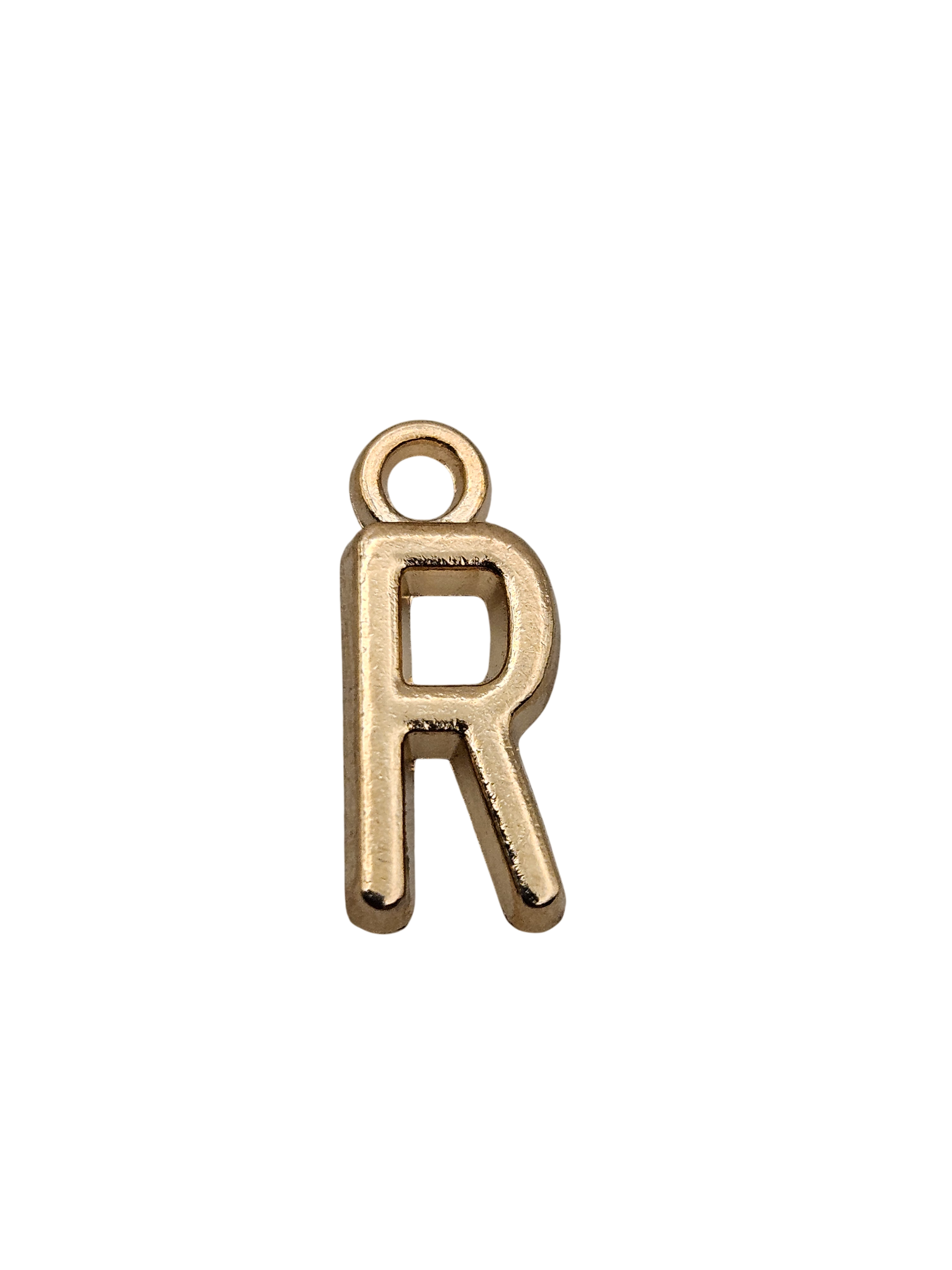Gold Letter Charm