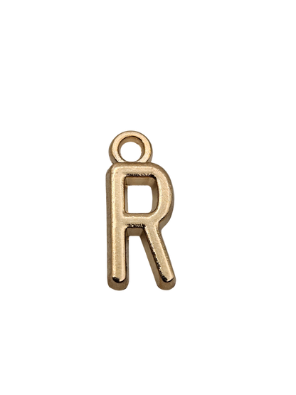 Gold Letter Charm