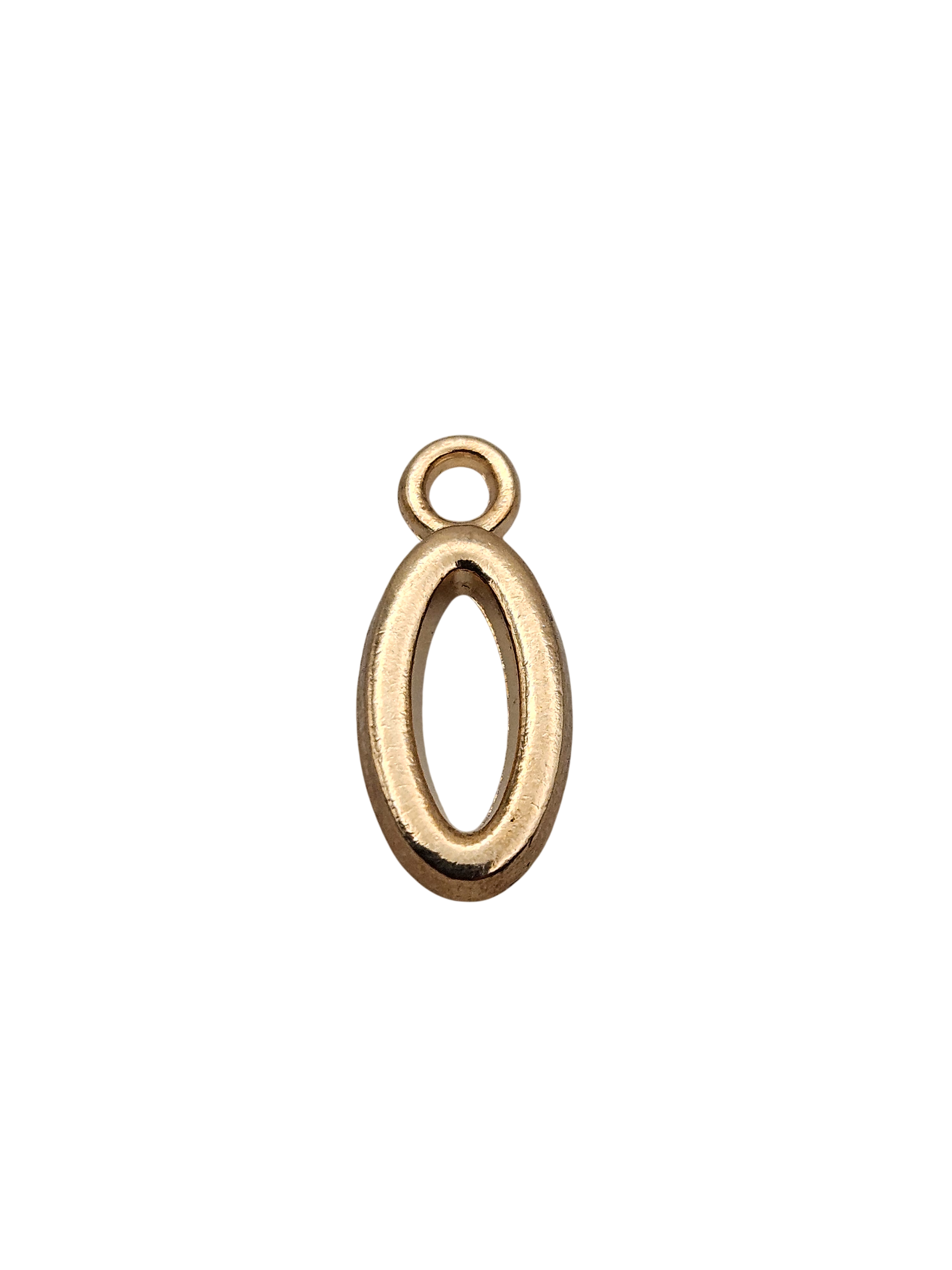 Gold Letter Charm