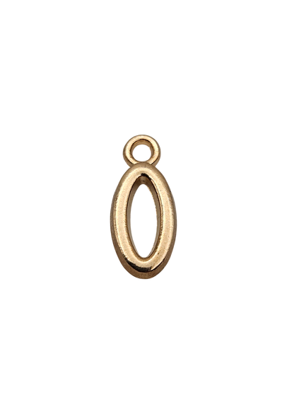 Gold Letter Charm