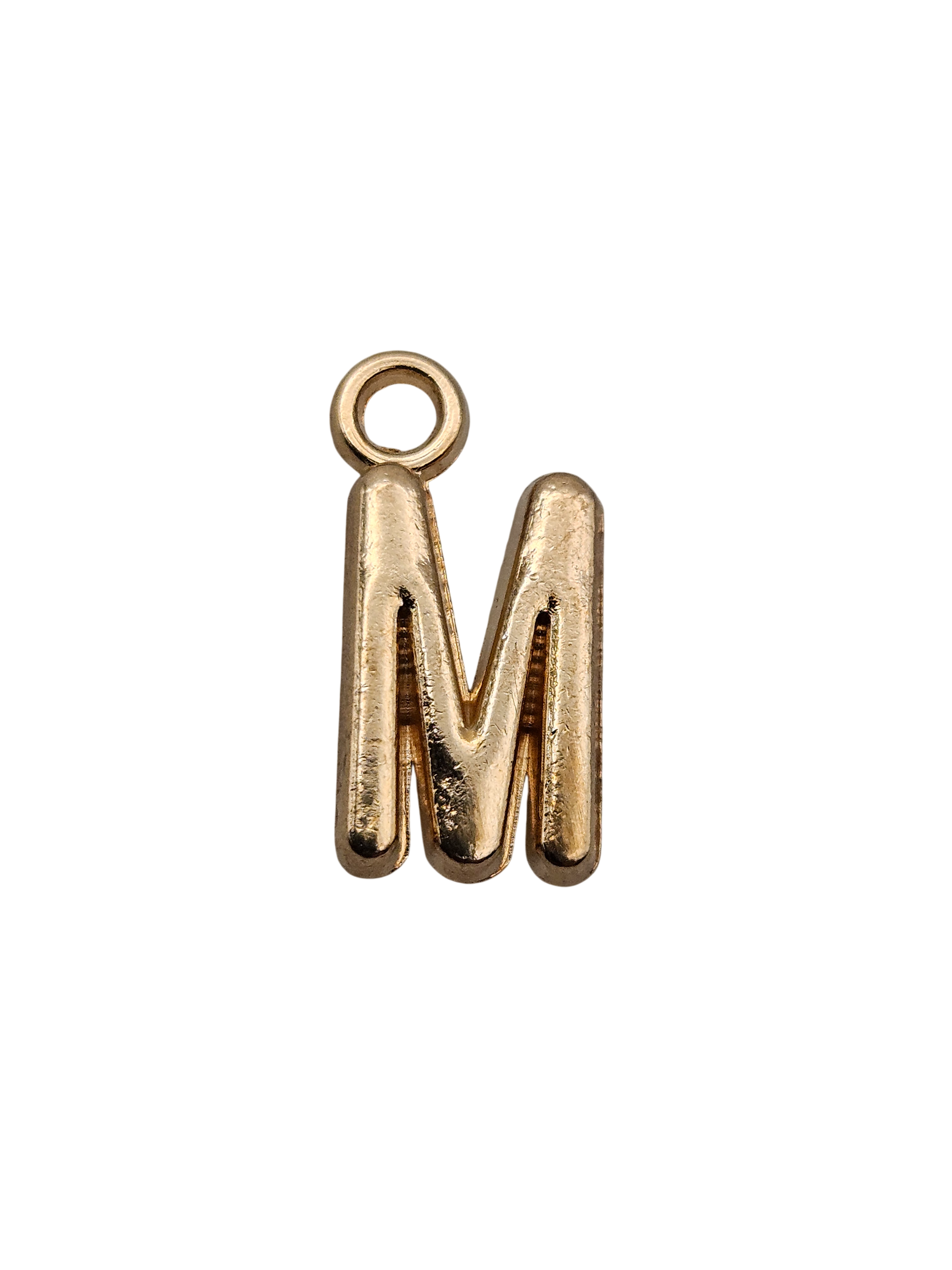 Gold Letter Charm
