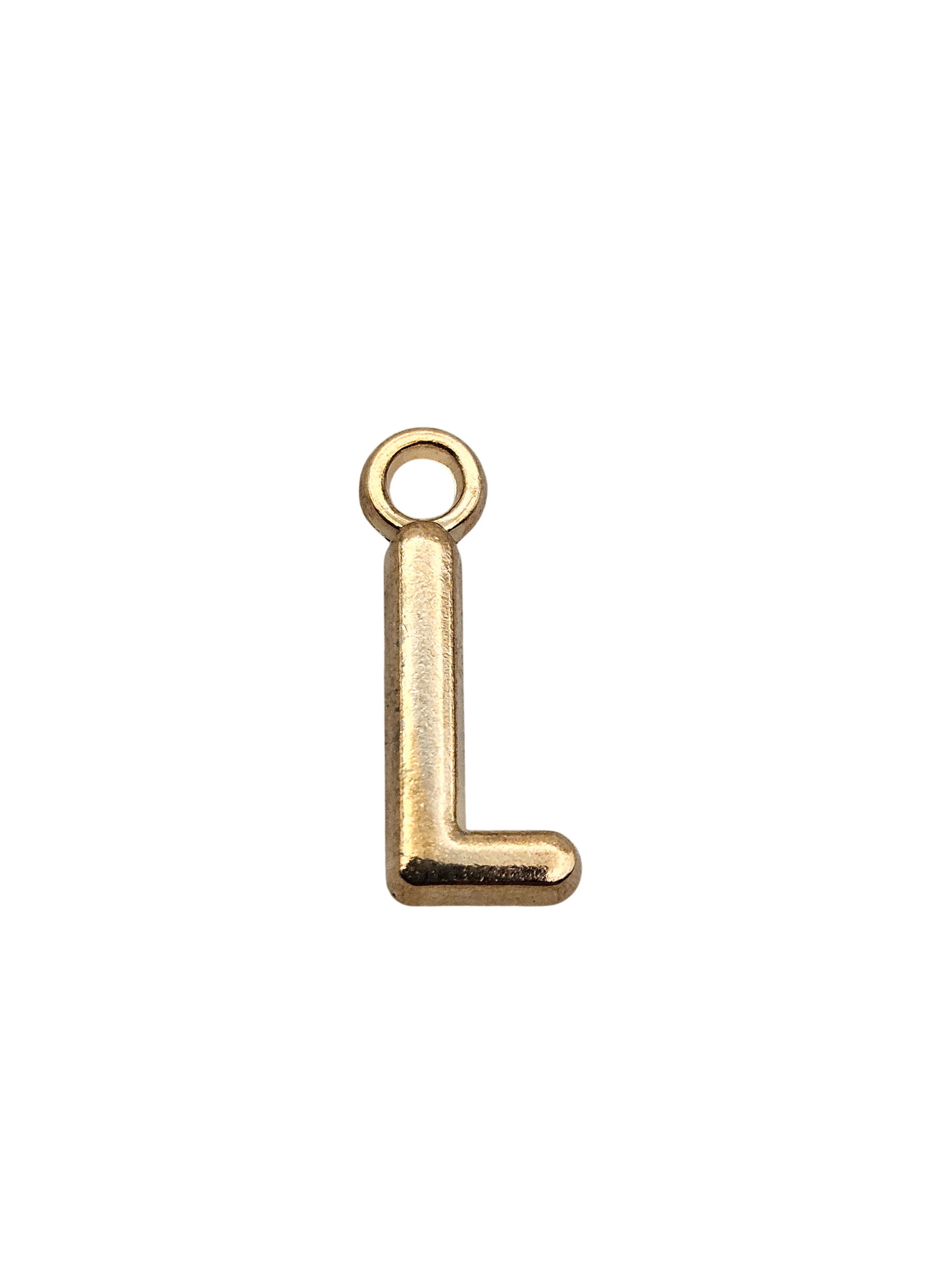 Gold Letter Charm