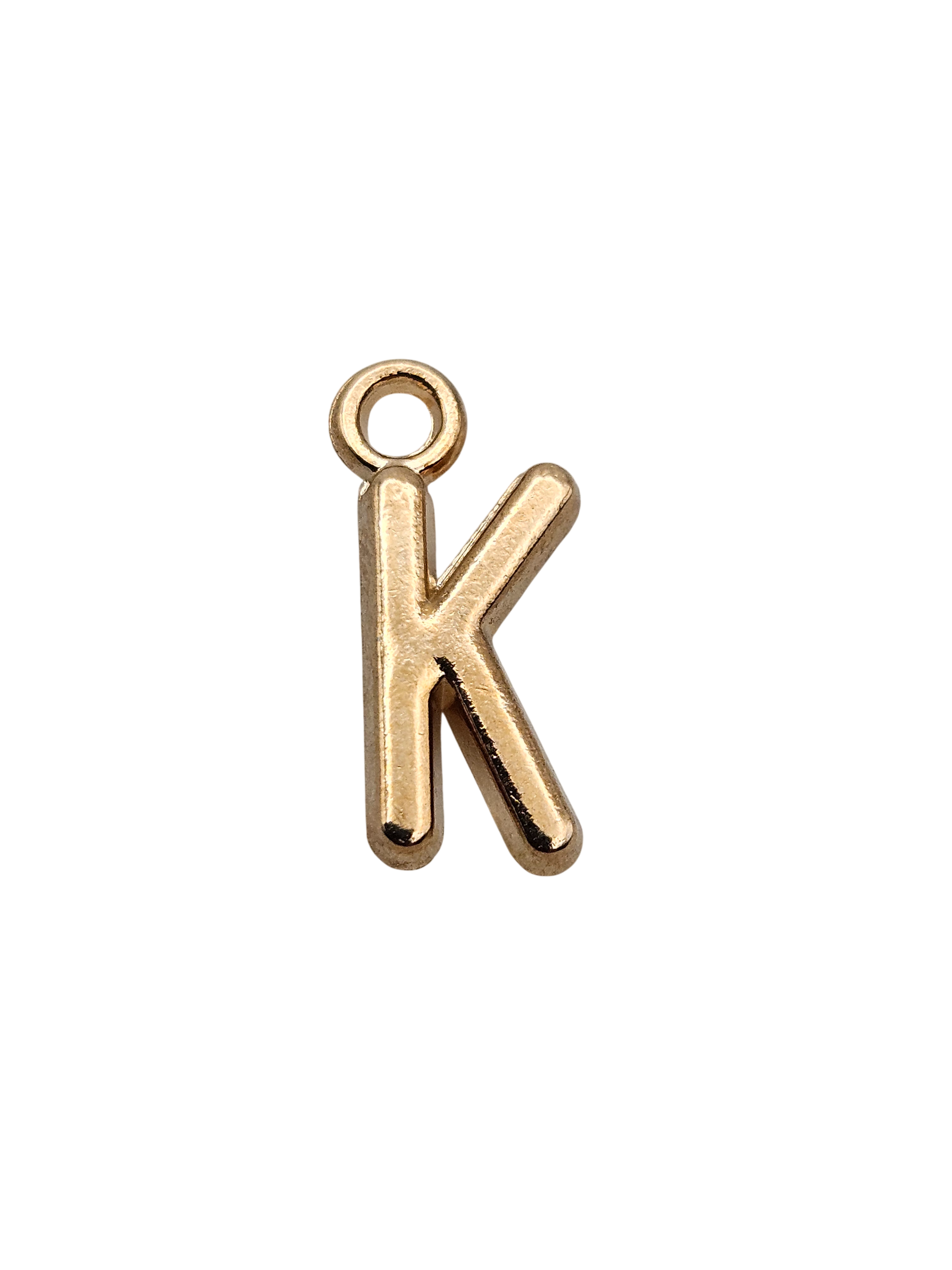 Gold Letter Charm