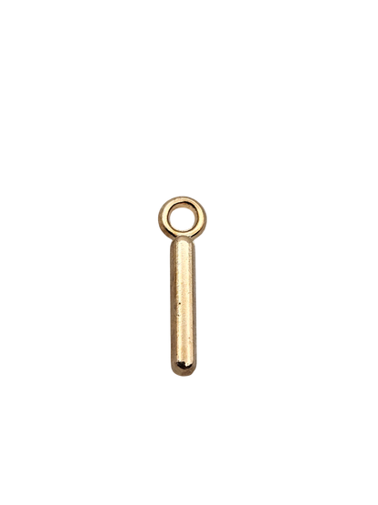 Gold Letter Charm