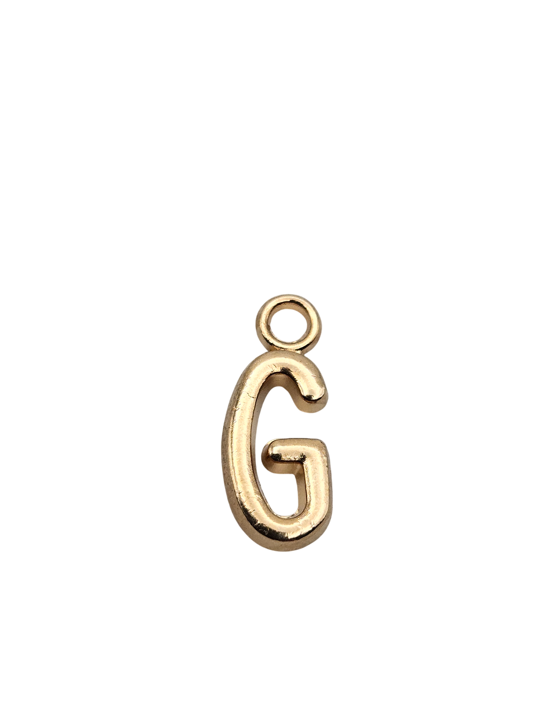 Gold Letter Charm