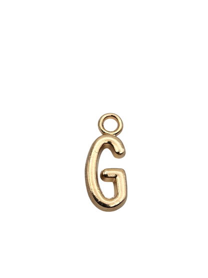 Gold Letter Charm