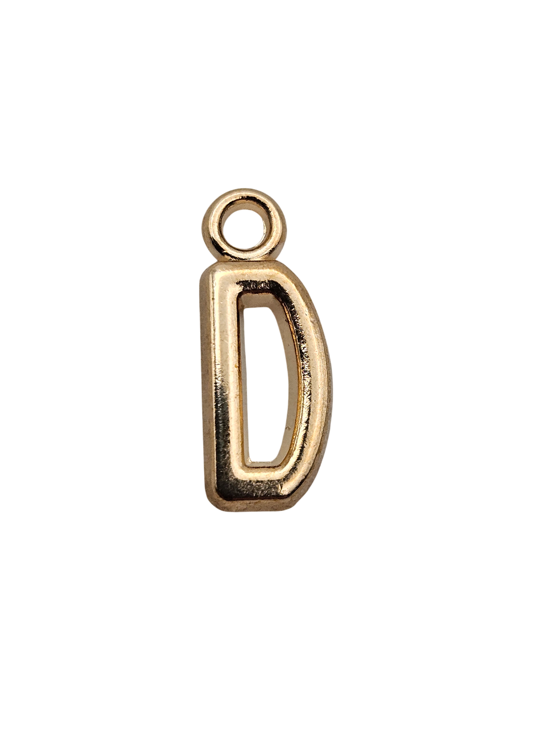 Gold Letter Charm