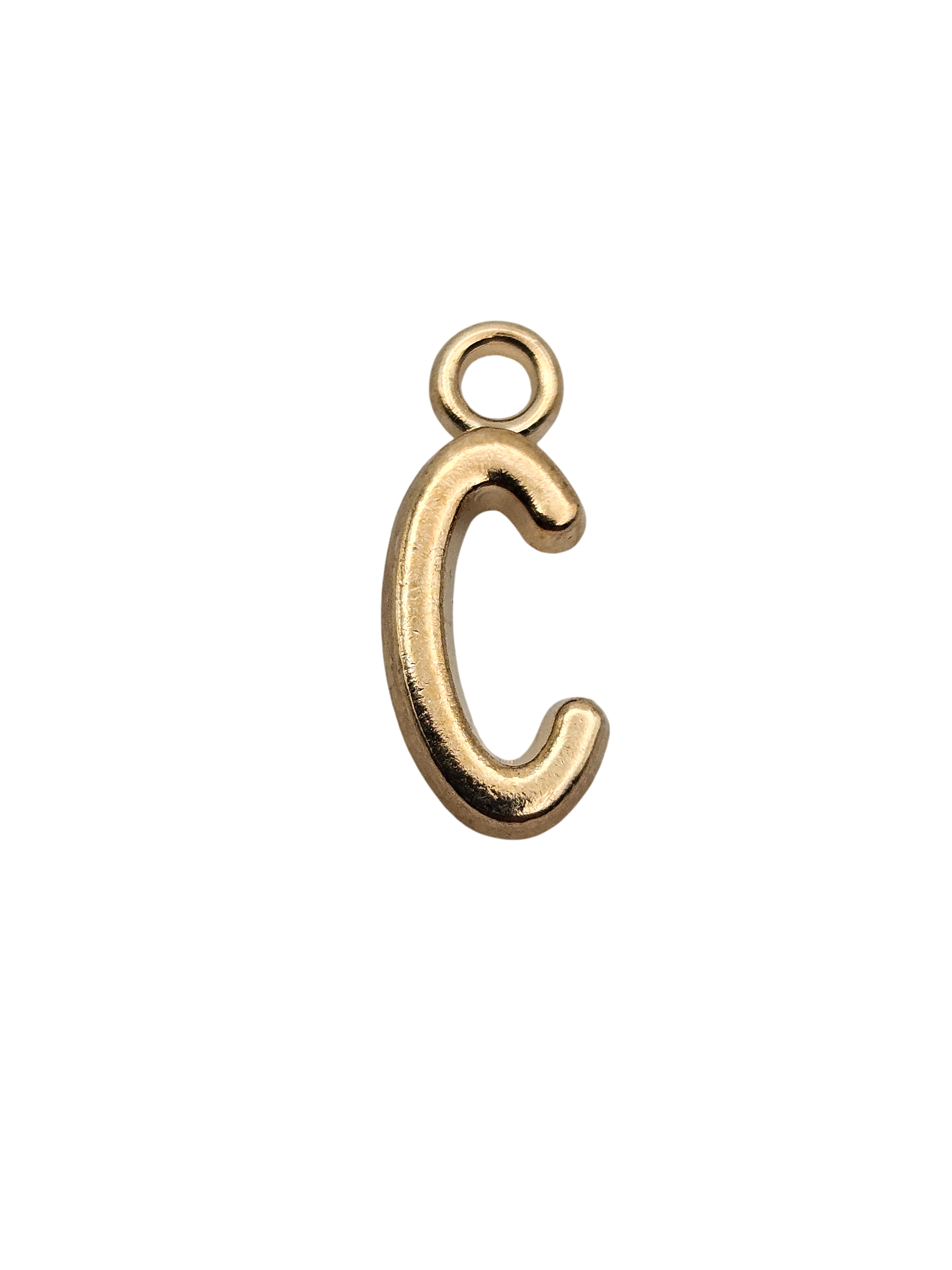 Gold Letter Charm