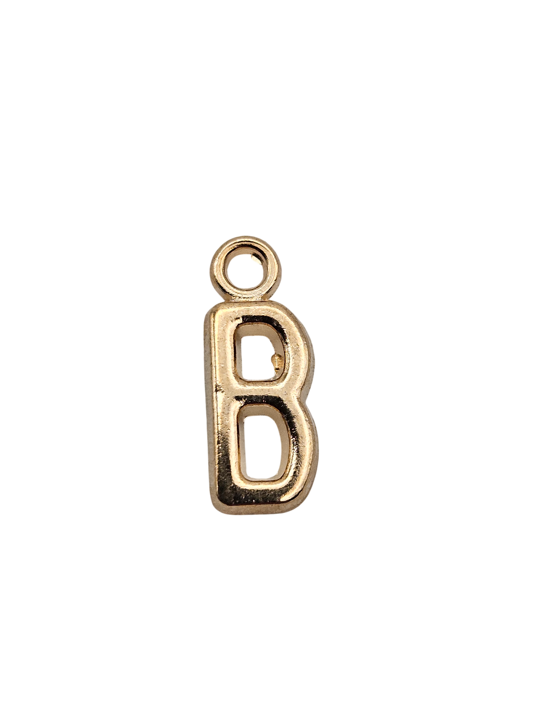 Gold Letter Charm