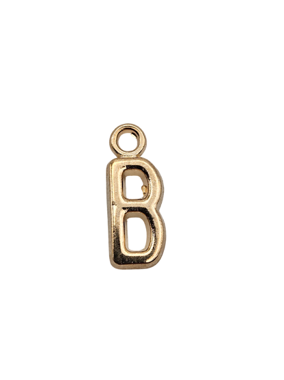 Gold Letter Charm