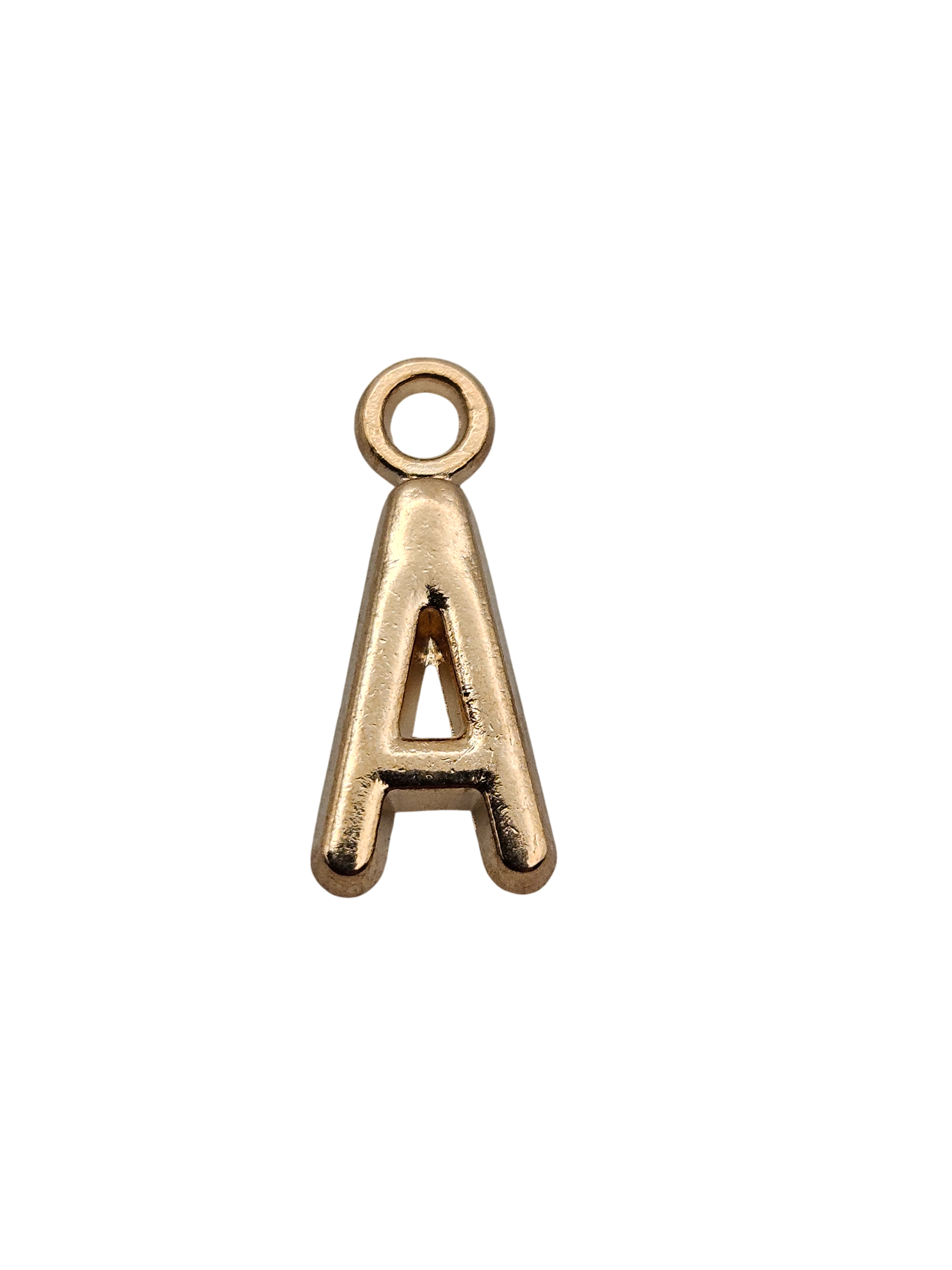Gold Letter Charm
