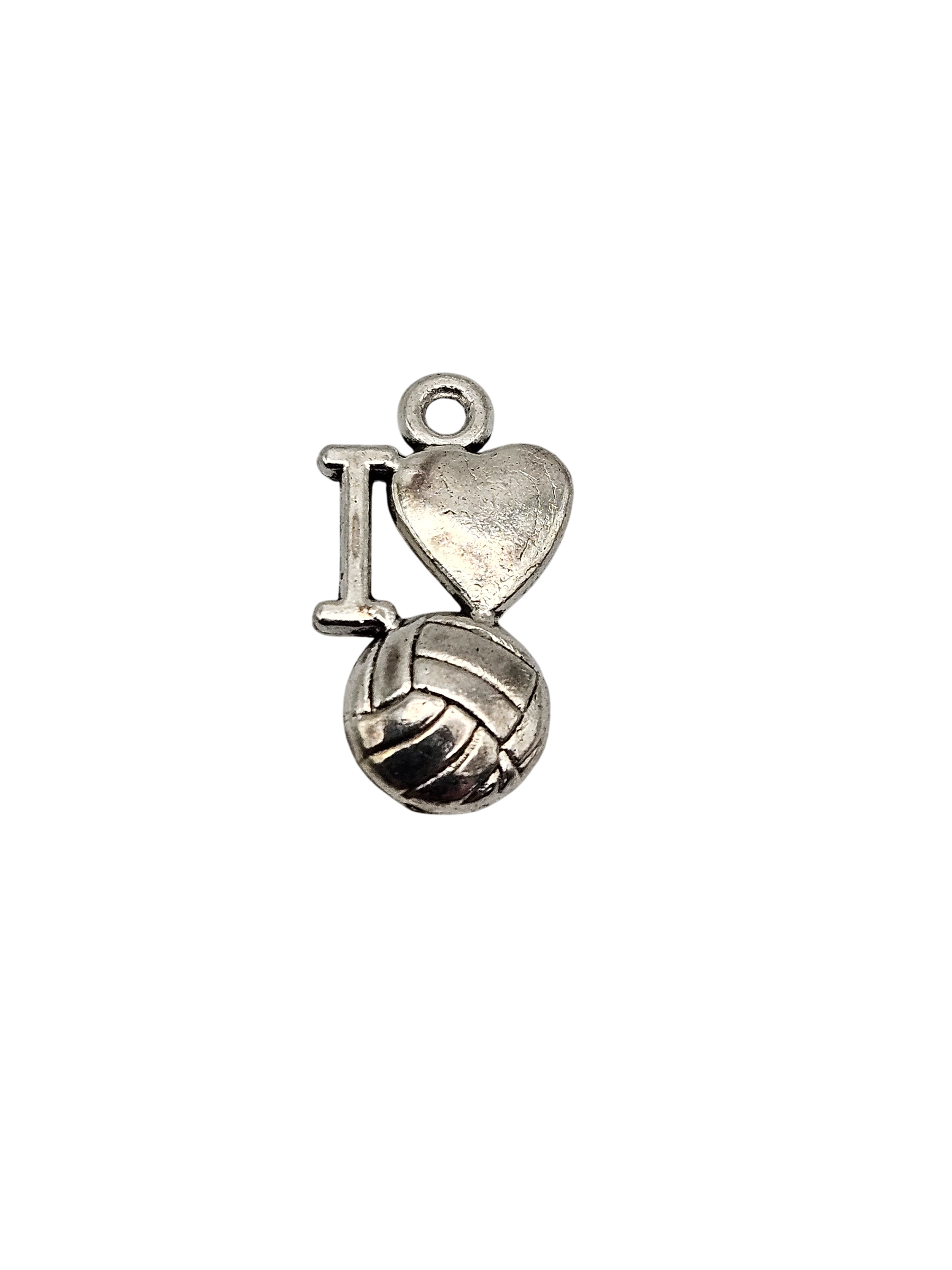 "I Love Volleyball" Charm