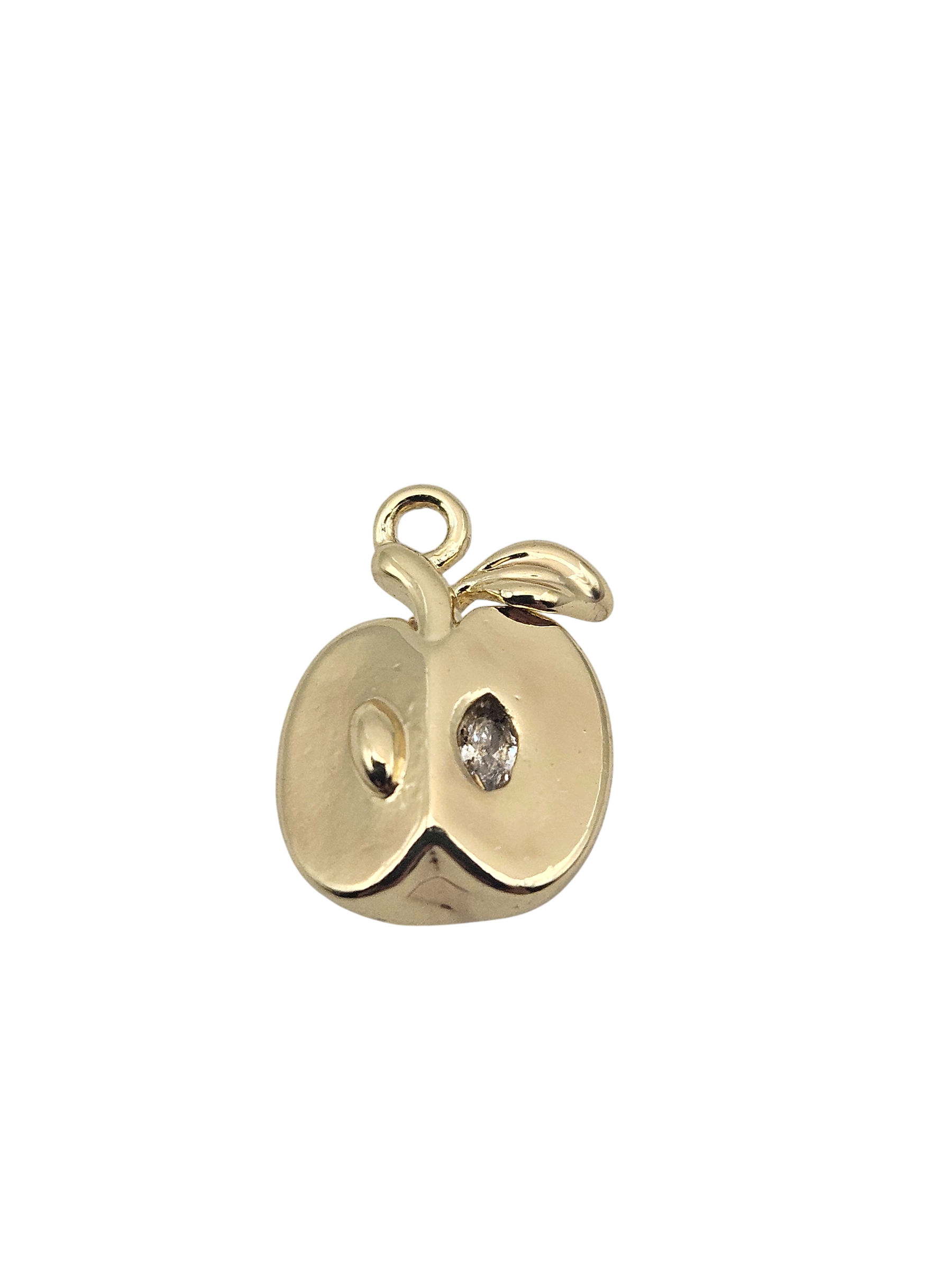 Bitten Apple Charm