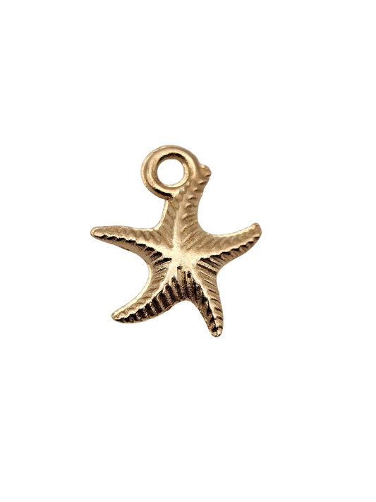 Curvy Starfish Charm (small)