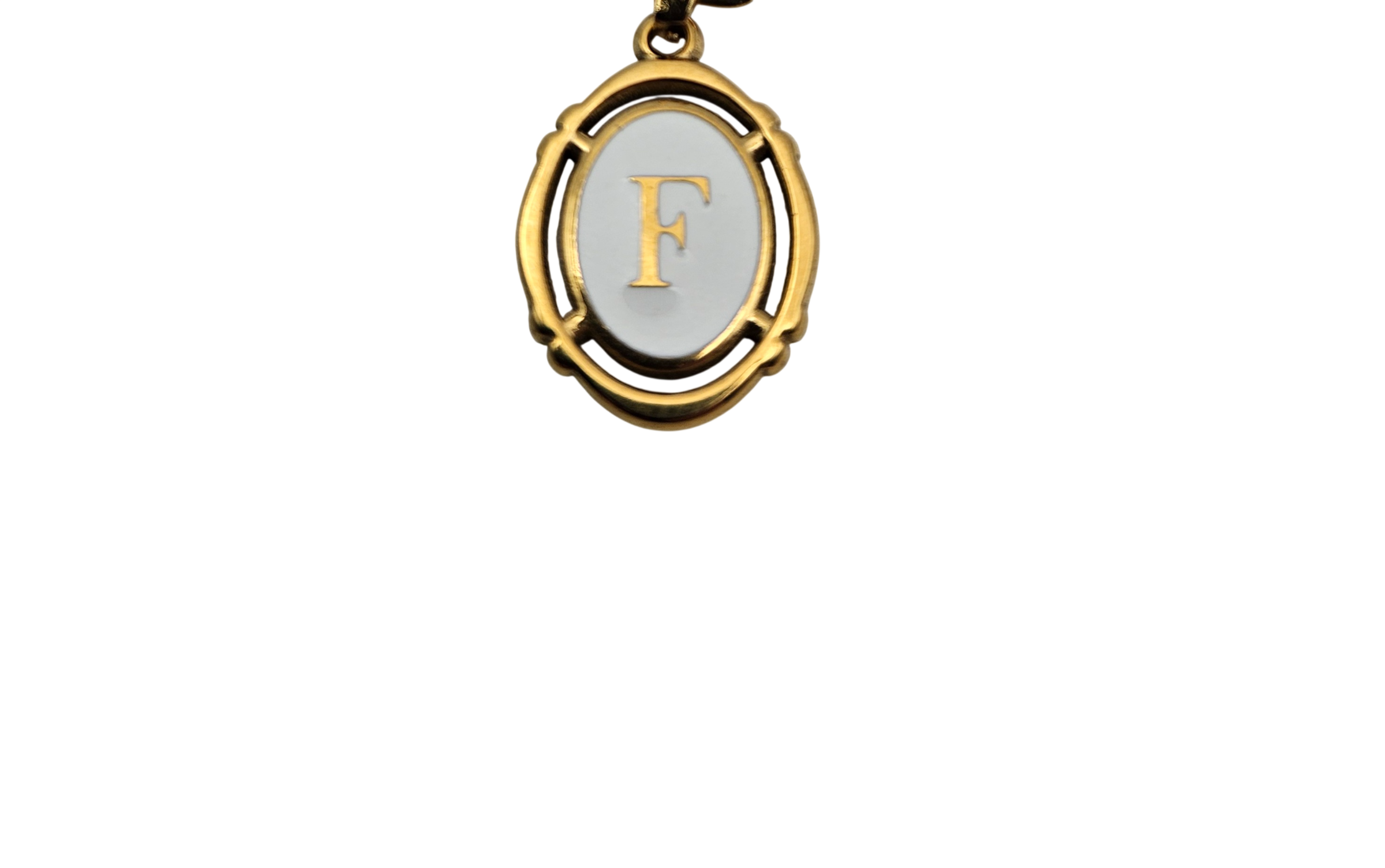 Monogram Letter Charm