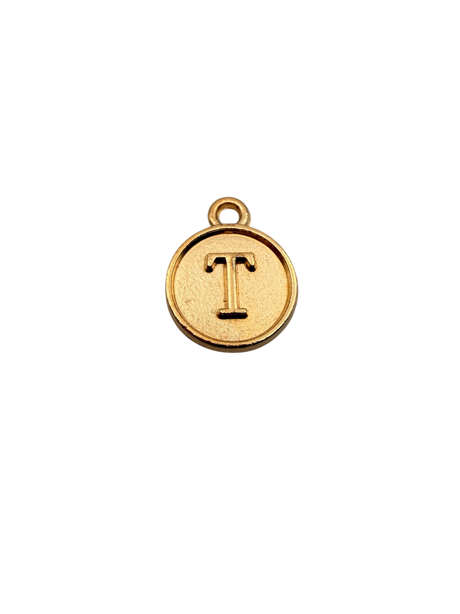 Encircled Letter Charm